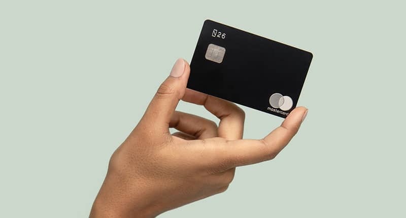 n26 metal review card
